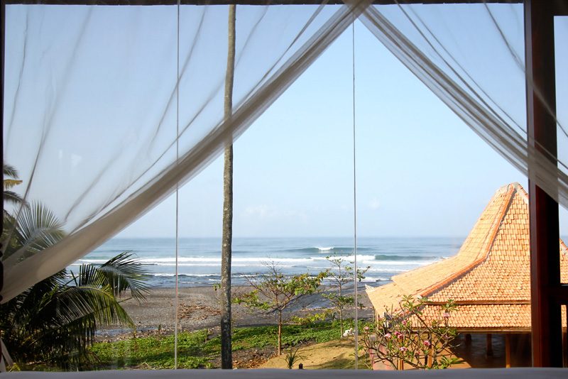 View of the surf from master bedroom.